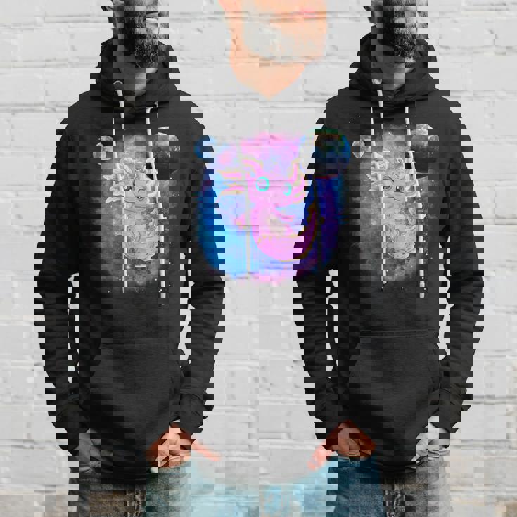 Ajolote Galaxy Lindo Ajolote Sudadera Regalos para él