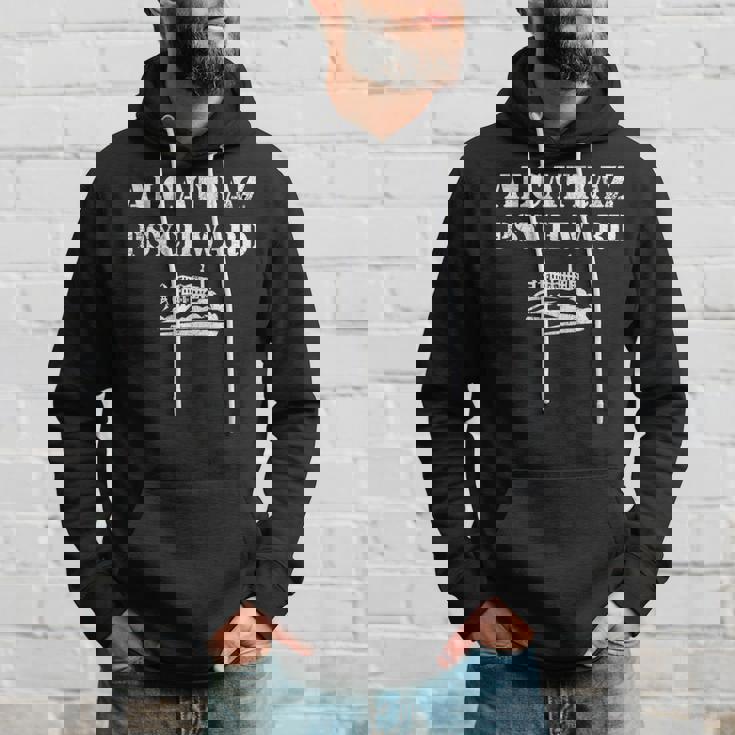 Alcatraz Jail Prisoner Inmate Prison Costume Fancy Dress Hoodie Gifts for Him