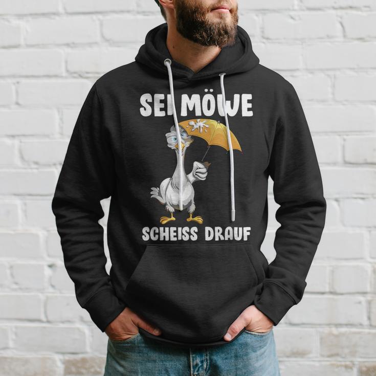 Alles Egal Norden Sei Seagull Scheiss Drauf North Sea Baltic Sea Hoodie Geschenke für Ihn