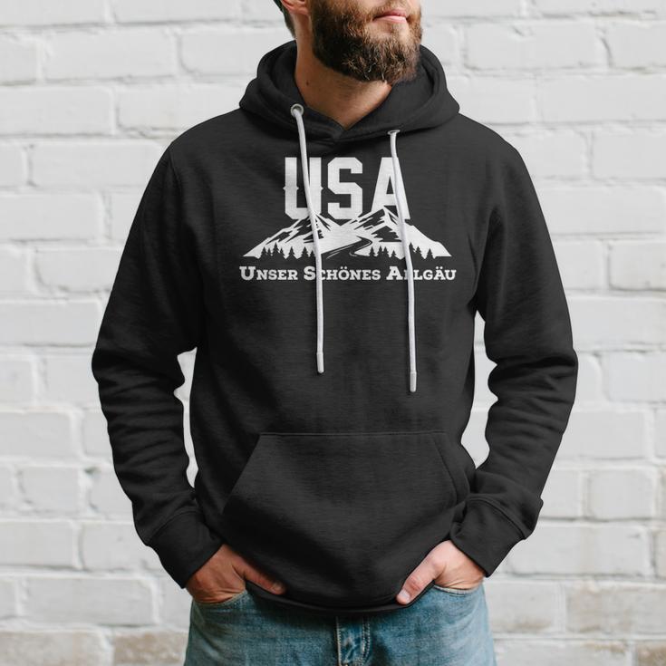 Allgäu Usa Unser Schöne Allgäu Mountain Hiking Alps Hoodie Geschenke für Ihn