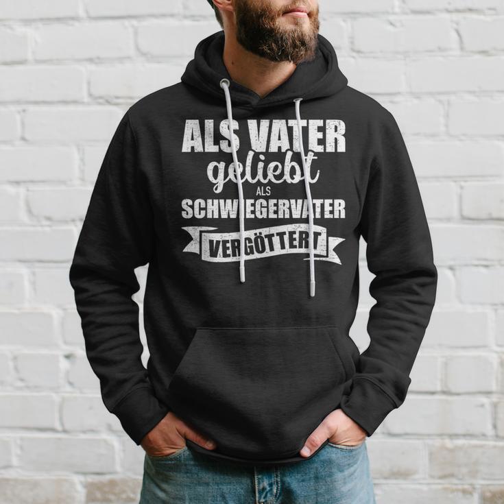 Als Vater Liebt Als Schlater German Language Hoodie Geschenke für Ihn