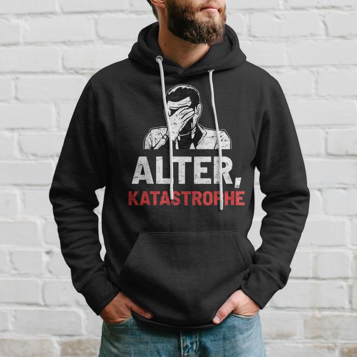 “Alter Katastrophe” Vintage Retro Hoodie Geschenke für Ihn