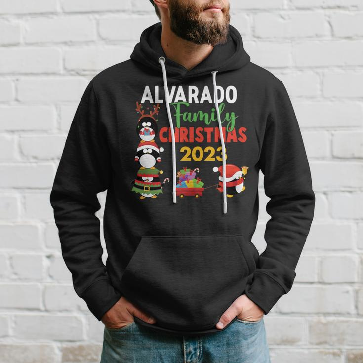 Alvarado Family Name Alvarado Family Christmas Hoodie Gifts for Him
