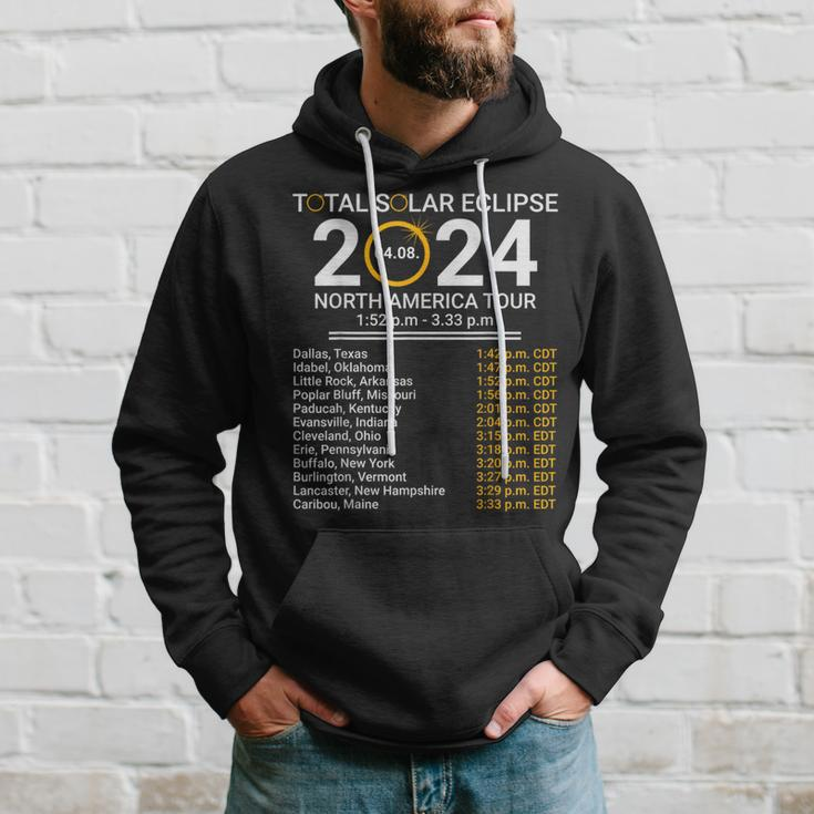 America Totality Spring 40824 Total Solar Eclipse 2024 Hoodie Gifts for Him