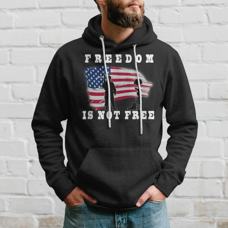 American FlagFreedom Is Not Free Hoodie Gifts for Him