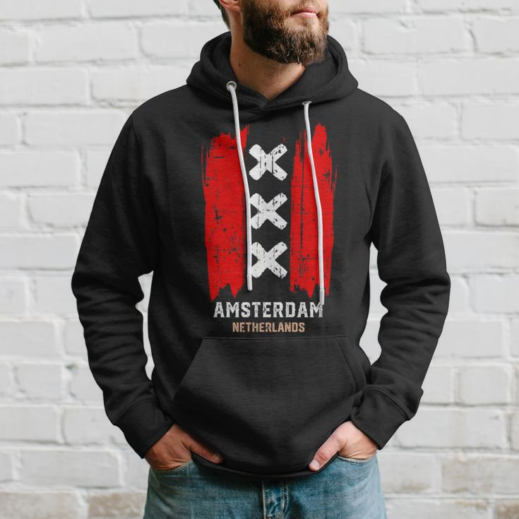 Amsterdam Netherlands Dutch Vintage Hoodie Geschenke für Ihn