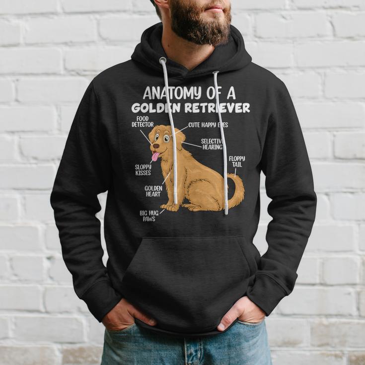 Anatomy Of A Golden Retriever Hoodie Geschenke für Ihn