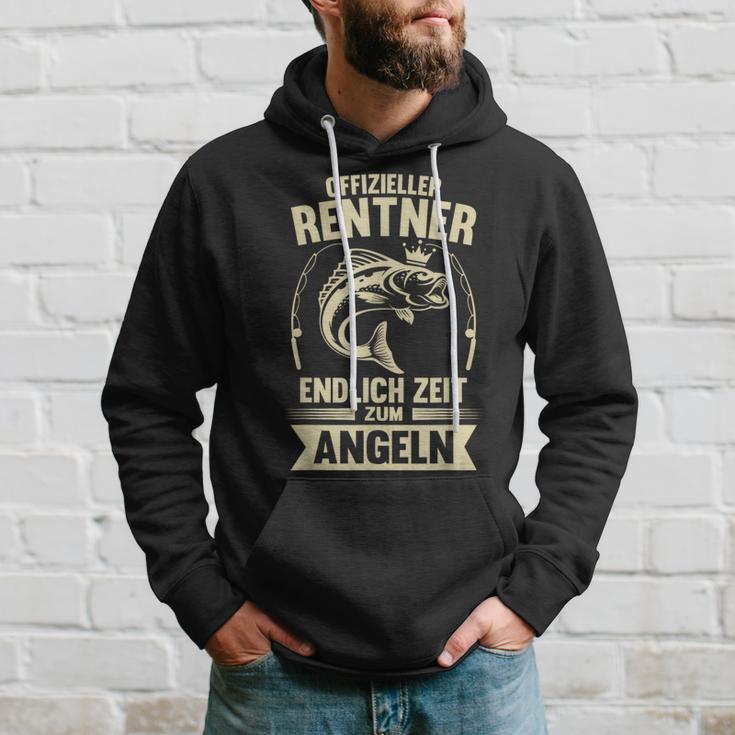 Angler Rentner Endlich Zeit Zum Fngelen Retirement S Hoodie Geschenke für Ihn