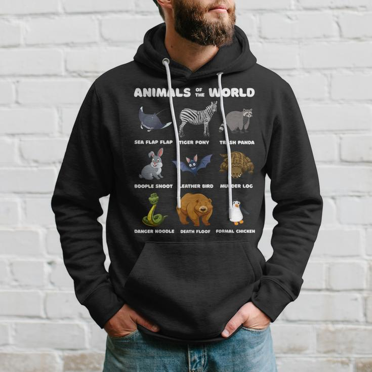 Animals Of The World Rare Animals Memes Hoodie Gifts for Him