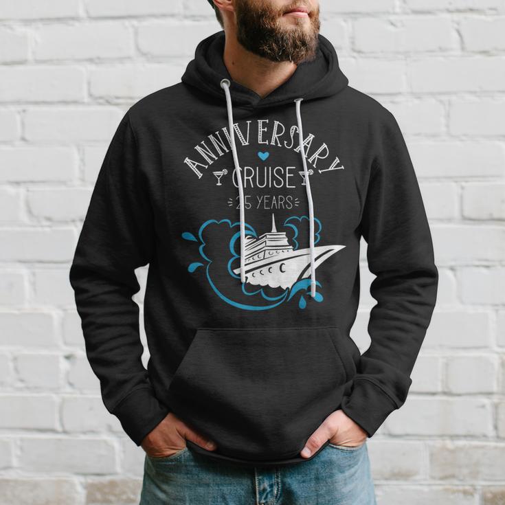 Anniversary Cruise For Couples 25 Years Hoodie Gifts for Him