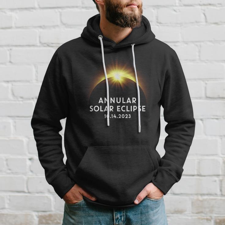 Annular Solar Eclipse October 14 2023 America Annularity Hoodie Gifts for Him