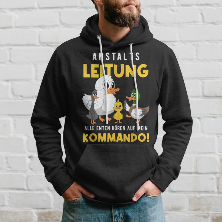 Anstaltleitung Alle Enten Hören Auf Mein Kommando Hoodie Geschenke für Ihn