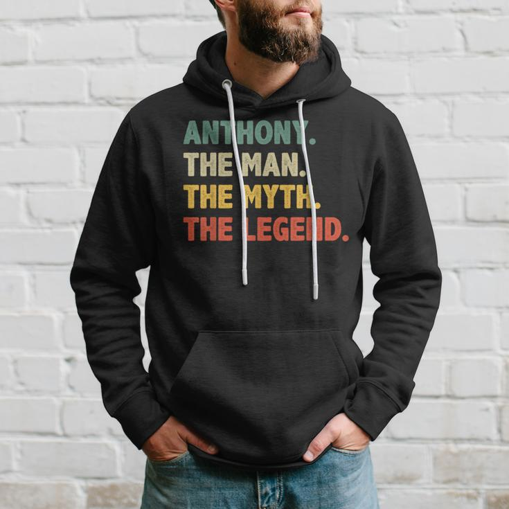Anthony The Man The Myth The Legend Vintage For Anthony Hoodie Gifts for Him
