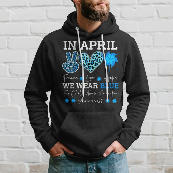 April Wear Blue Child Abuse Prevention Child Abuse Awareness Hoodie Gifts for Him