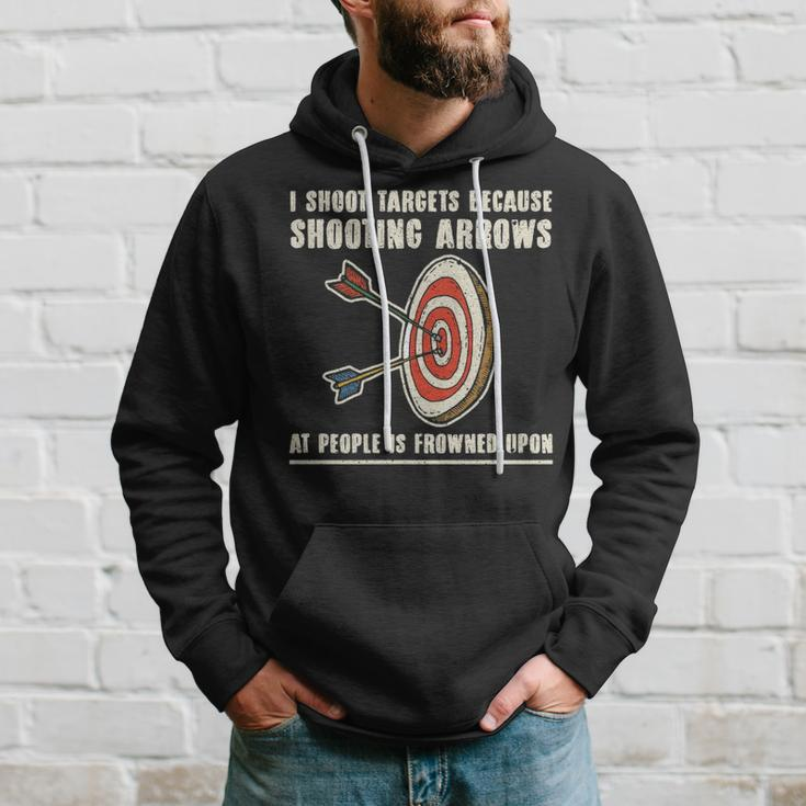 Archery Archer Bowman Bow Archer Hoodie Gifts for Him