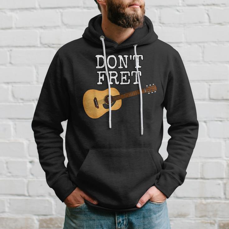 Ärgern Sie Sich Nicht Akustikgitarren-Gitarrist-Musiker Hoodie Geschenke für Ihn