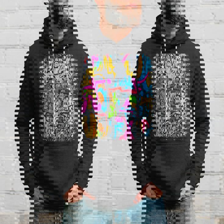Artista De Graffiti En Estilo Urbano Graffiti De Arte Sudadera Regalos para él