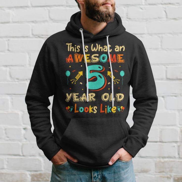 This Is What An Awesome 5 Year Old Look & Sarcastic Hoodie Gifts for Him