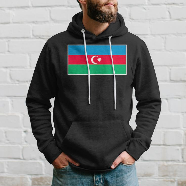 Azerbaijan Flag Vintage Azerbaijani Colors Hoodie Geschenke für Ihn