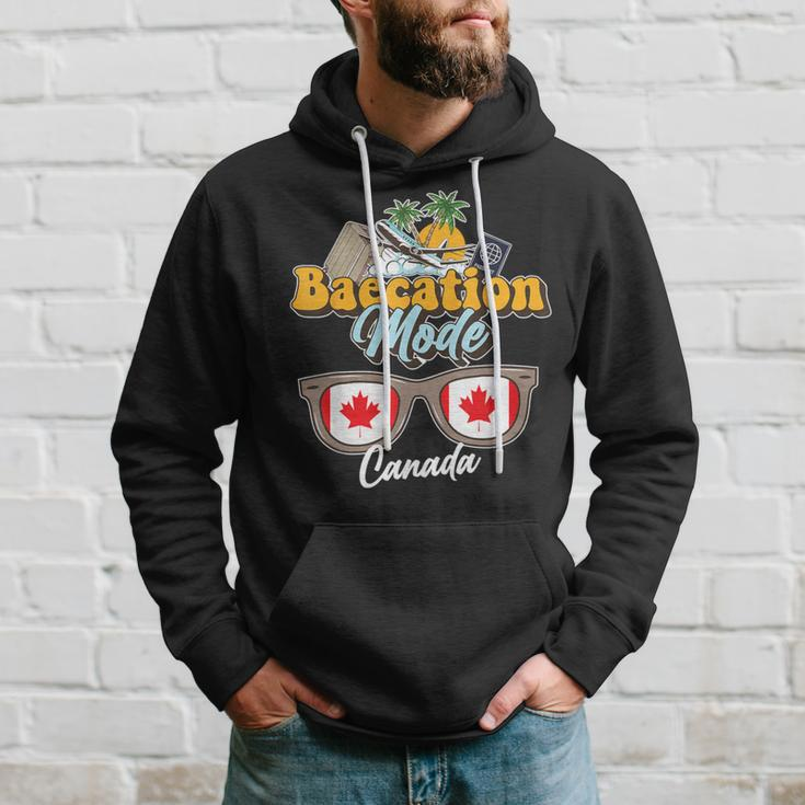 Baecation Canada Bound Couple Travel Goal Vacation Trip Hoodie Gifts for Him