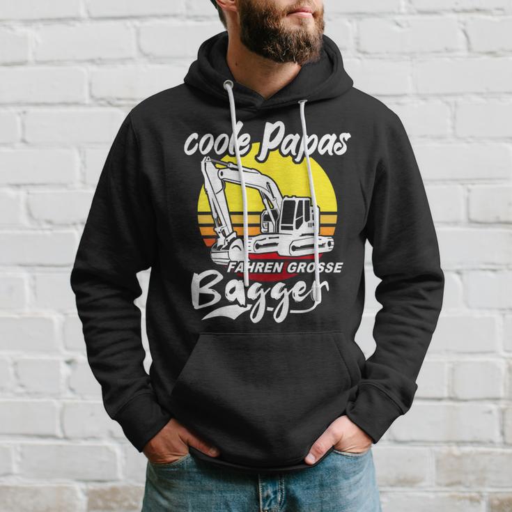 Bagger Papa Baggerfahrer Hoodie Geschenke für Ihn