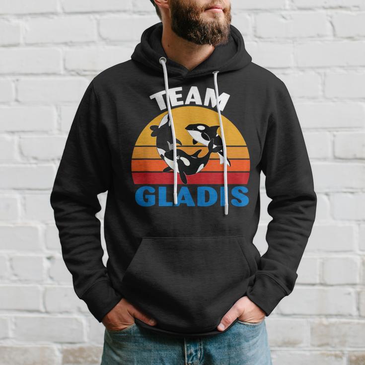 Barco Divertido Team Gladis Orca Whale Sudadera Regalos para él