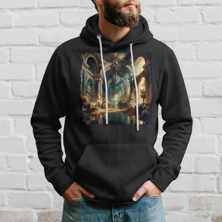 Barocke Kunstbewegung Dramatischer Lichtschatten Italien Hoodie Geschenke für Ihn