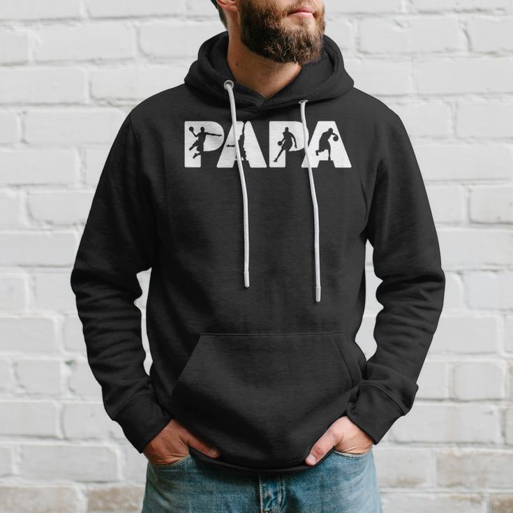 Basketball-Papa Lustiger Papa Basketball-Vater-Geschenk Kapuzenpullover Geschenke für Ihn