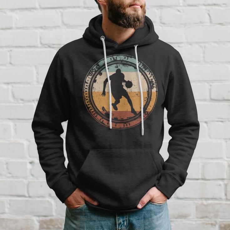 Basketball Player Vintage Hoodie Geschenke für Ihn