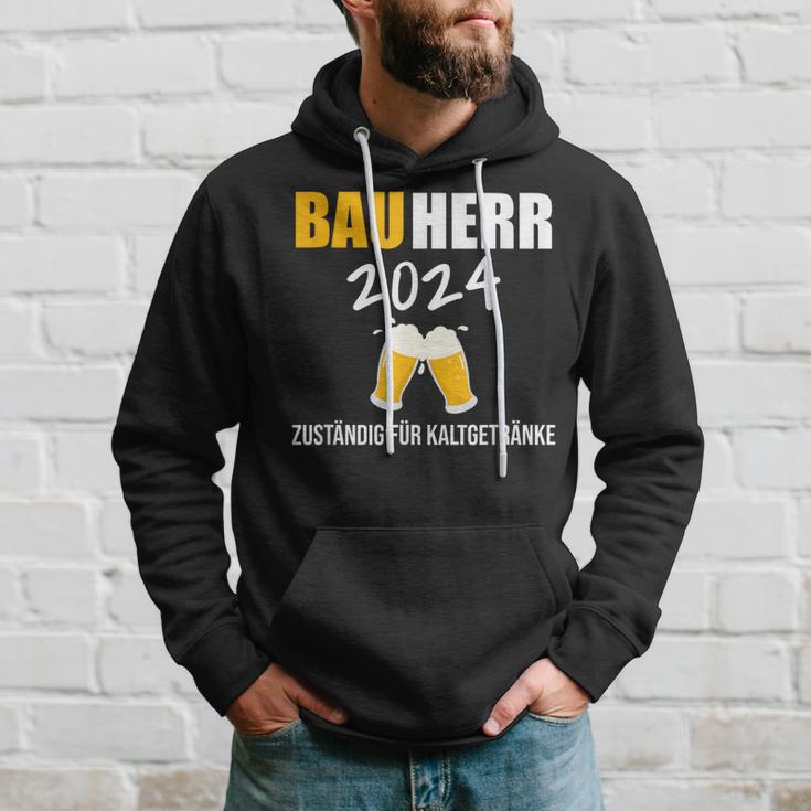 Bauherr 2024 Hausbau Neubau Baustelle Topping-Out Kapuzenpullover Geschenke für Ihn