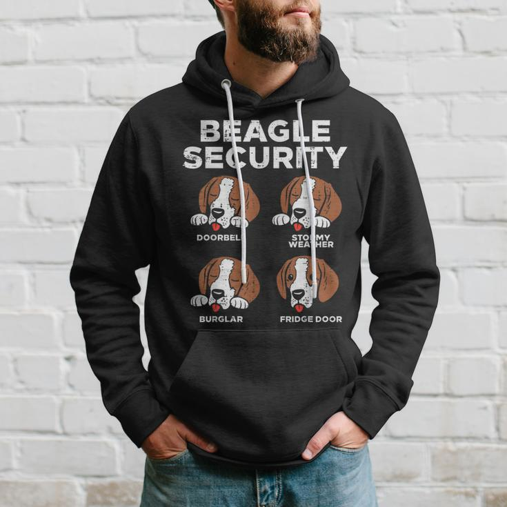 Beagle Security Pet Dog Lover Owner Women Hoodie Gifts for Him