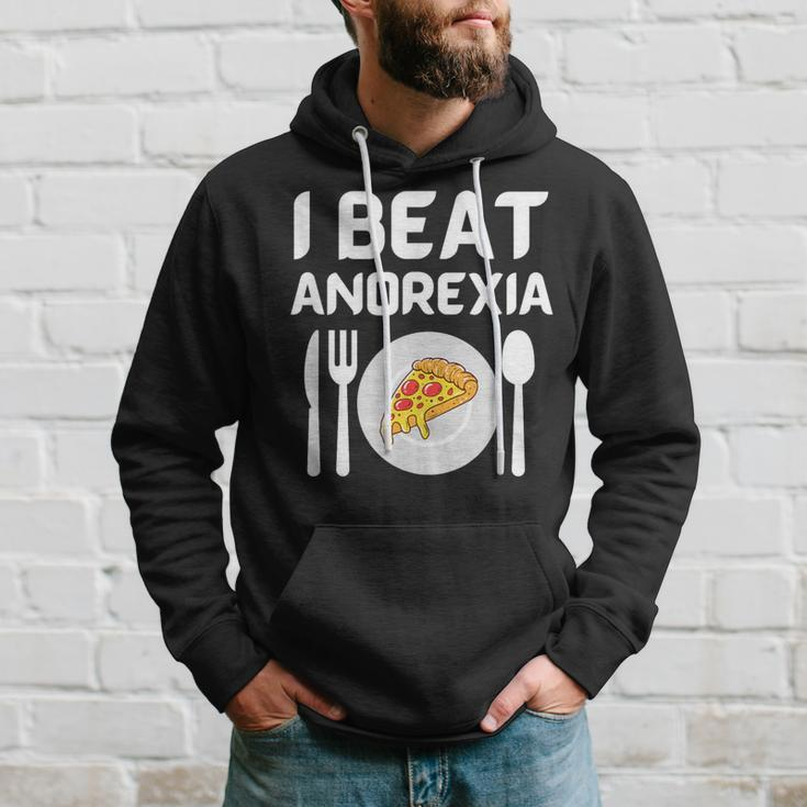 I Beat Survived Anorexia Awareness Hoodie Gifts for Him