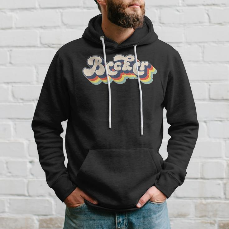 Becker Family Name Personalized Surname Becker Hoodie Gifts for Him