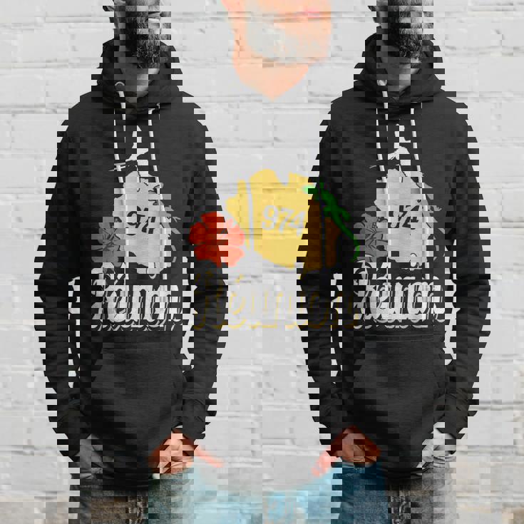 Sous Verre En Bois - J'adore 974 La Reunion Departement France Region Saint Denis - Lot De 6 (95 X 95 Mm