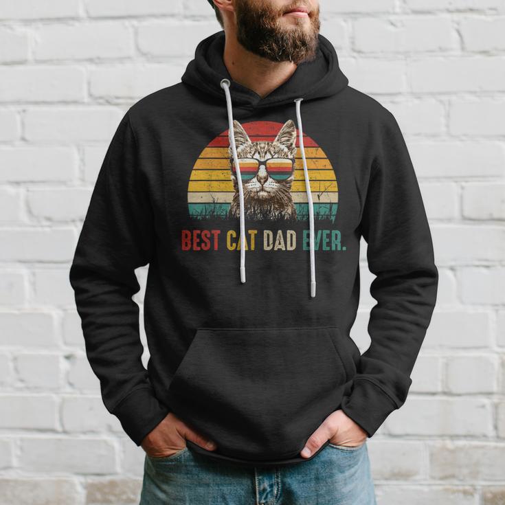 Best Cat Dad Everintage Cat Daddy Fun Cat Dad Kapuzenpullover Geschenke für Ihn