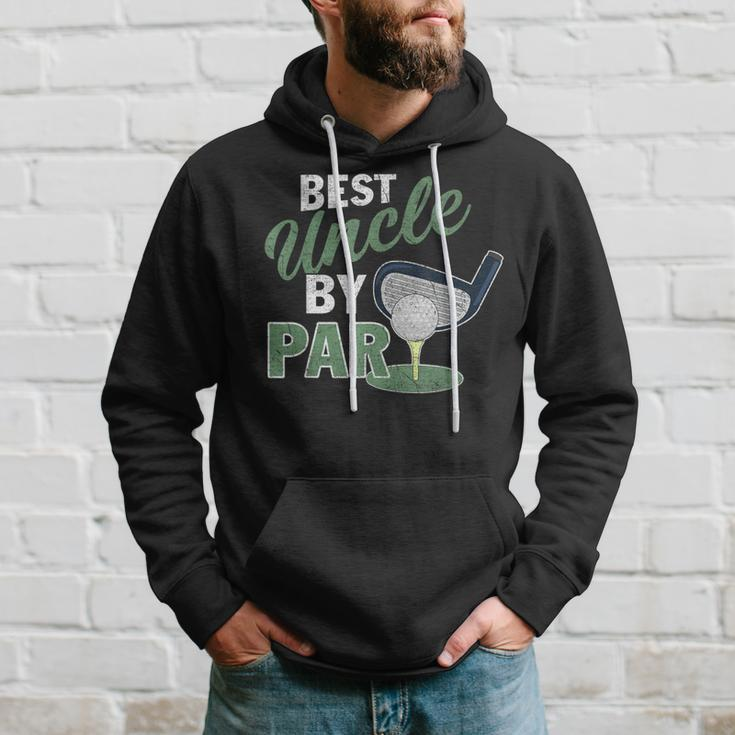 Best Uncle By Par Father's Day Golf Sports Hoodie Gifts for Him