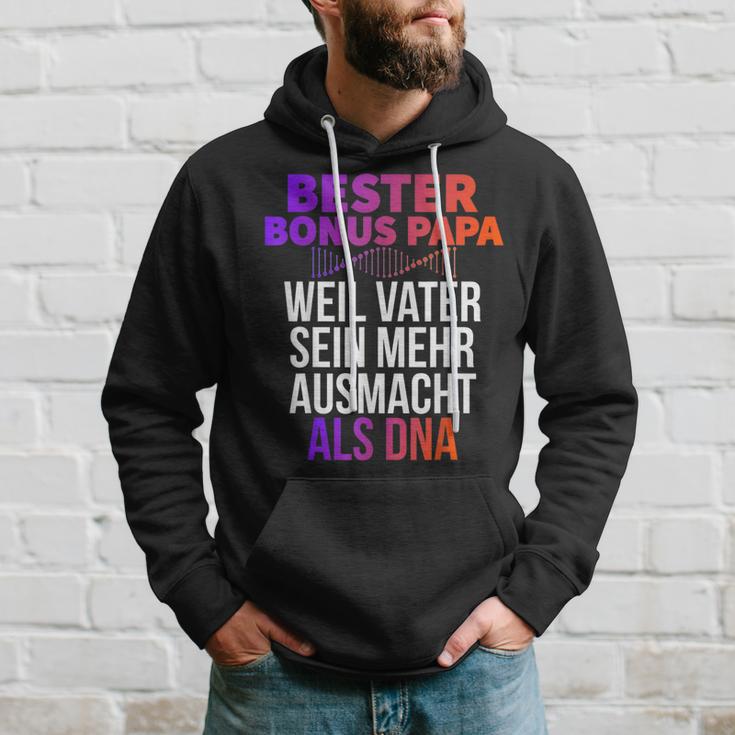 Bester Bonus Papa Weilater Sein Mehr Ausmacht Dna Kapuzenpullover Geschenke für Ihn