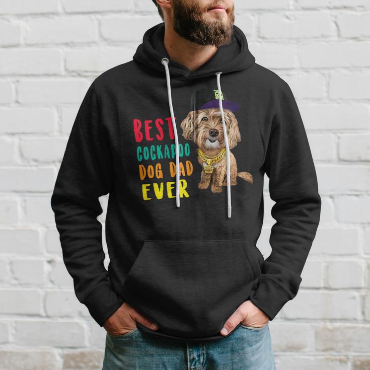 Bester Cockapoo Hund Papa Aller Zeitenatertag Lustiger Kapuzenjacke Kapuzenpullover Geschenke für Ihn