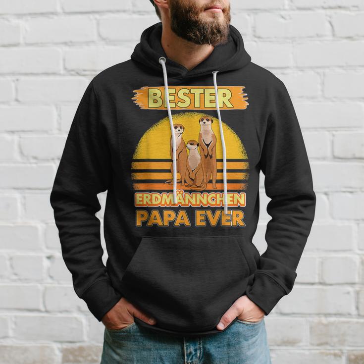 Bester Erdmännchen Papa Everatertag Erdmännchen Kapuzenpullover Geschenke für Ihn