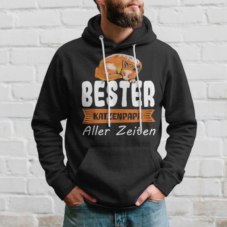 Bester Katzenpapa Aller Zeit Kapuzenpullover Geschenke für Ihn