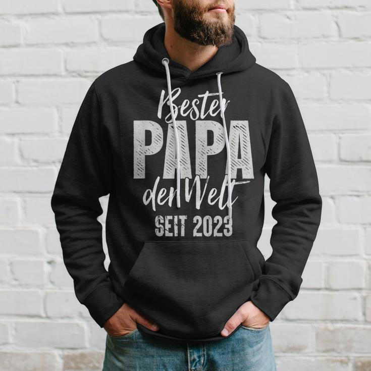 Bester Papa Der Welt Since 2023 Hoodie Geschenke für Ihn