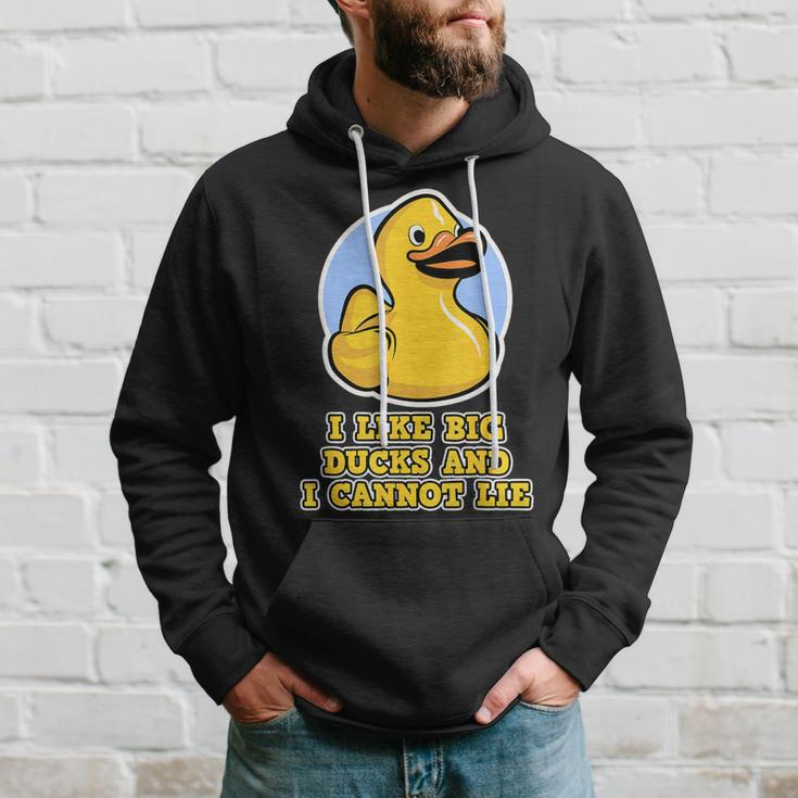 I Like Big Ducks And I Cannot Lie Rubber Duck Hoodie Gifts for Him