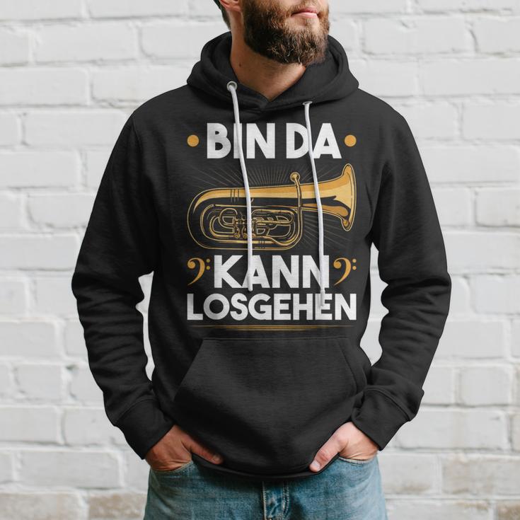 Bin Da Kann Losgehen Blow Music Bass Tubist B Tuba S Hoodie Geschenke für Ihn