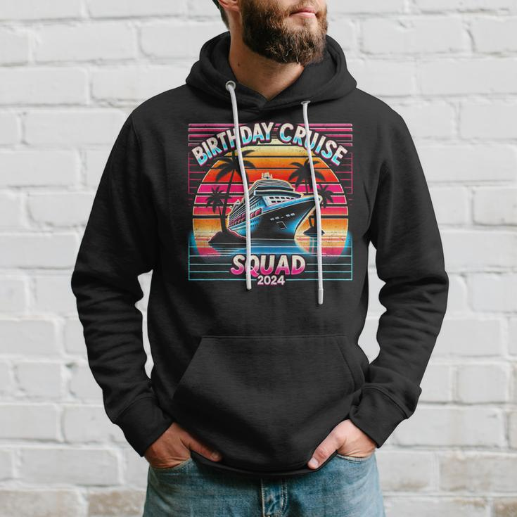 Birthday Cruise Squad 2024 Cruise Squad Birthday Party Hoodie Gifts for Him