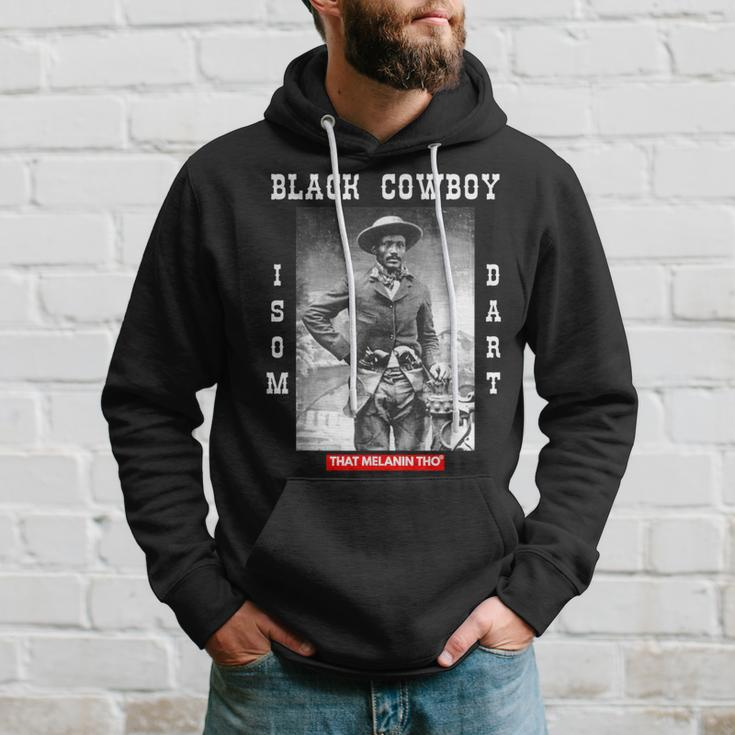 Black Cowboy Isom Dart African American Black Cowboy History Hoodie Gifts for Him