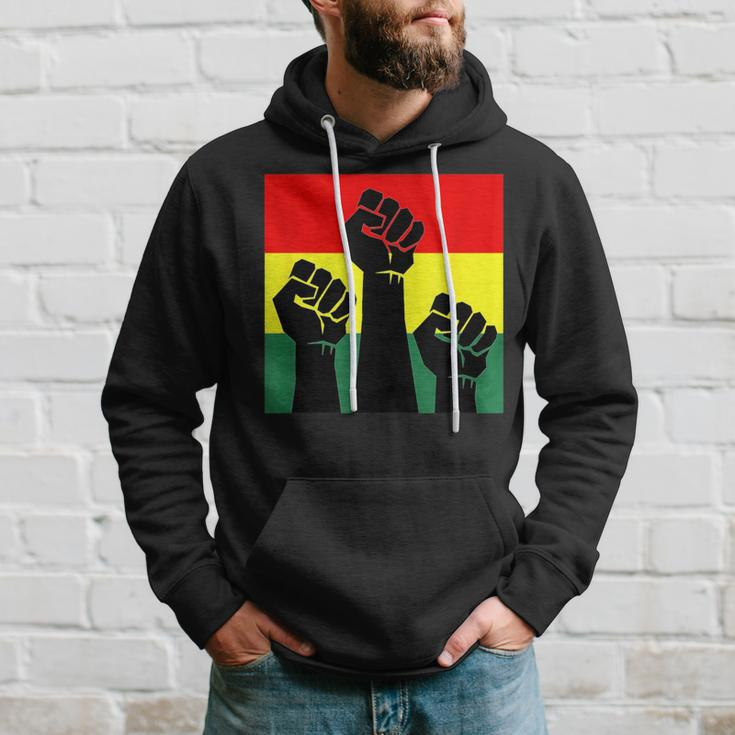Black History Month Fist Hoodie Gifts for Him