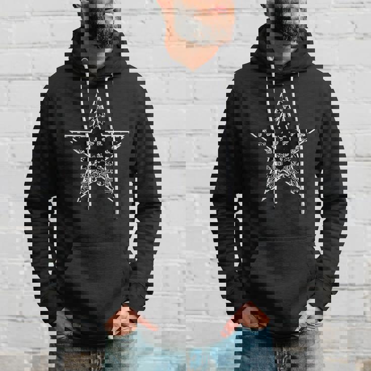 Black White Star Bandana Print Paisley Urban Wear Clothing