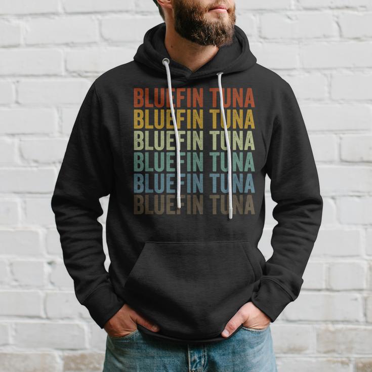 Bluefin Thunfisch Retro Hoodie Geschenke für Ihn