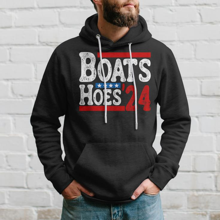 Boats & Hoes 24 Vintage Logo For Your Step Brothers Hoodie Gifts for Him