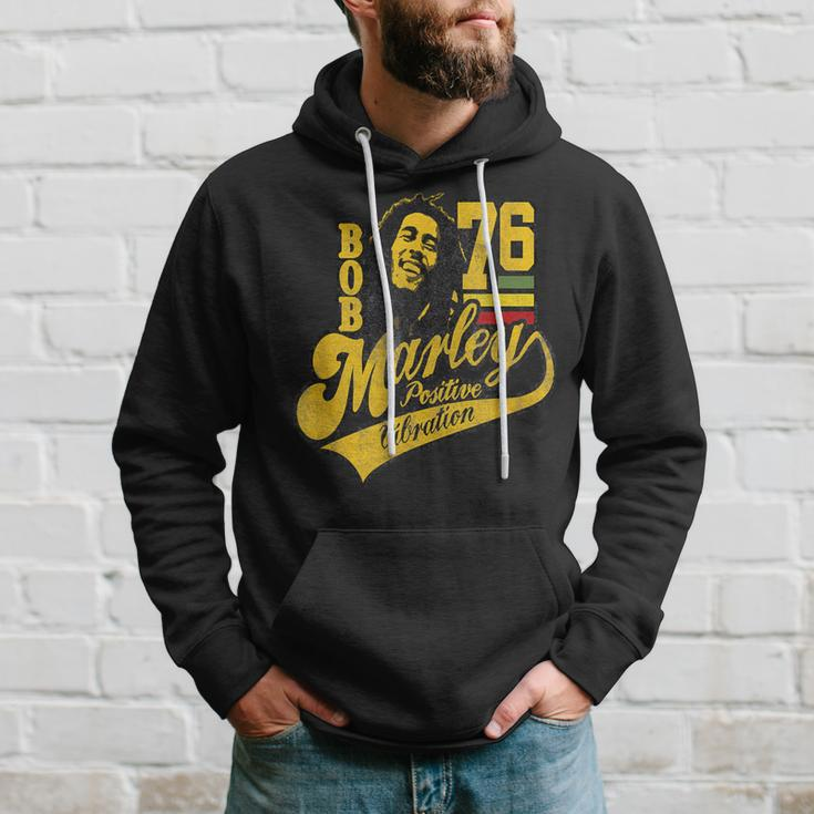 Bob Marley Positive Vibrations Soccer Hoodie Gifts for Him